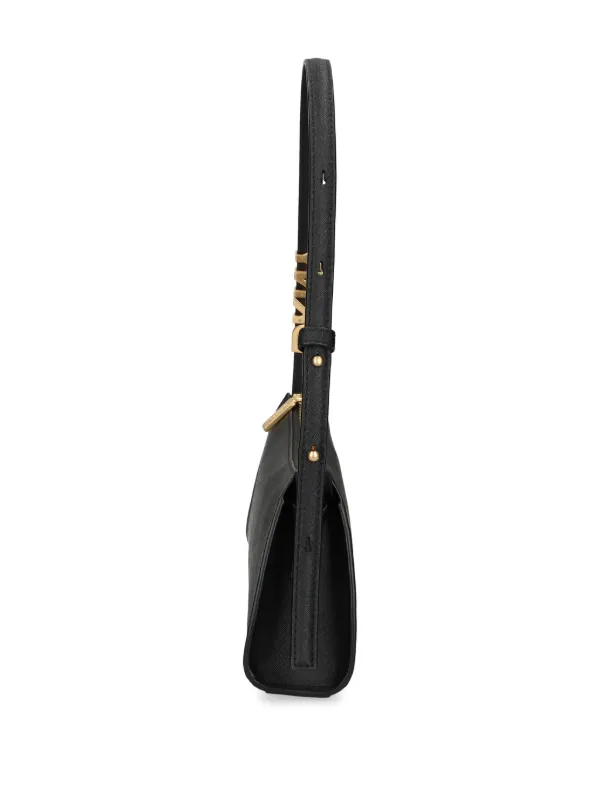 DKNY Small Avril Shoulder Bag | Black | FARFETCH CA