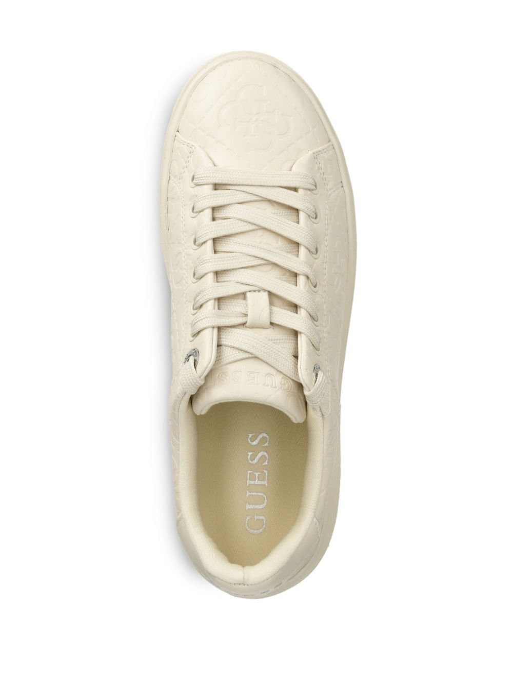 GUESS USA debossed-logo sneakers White