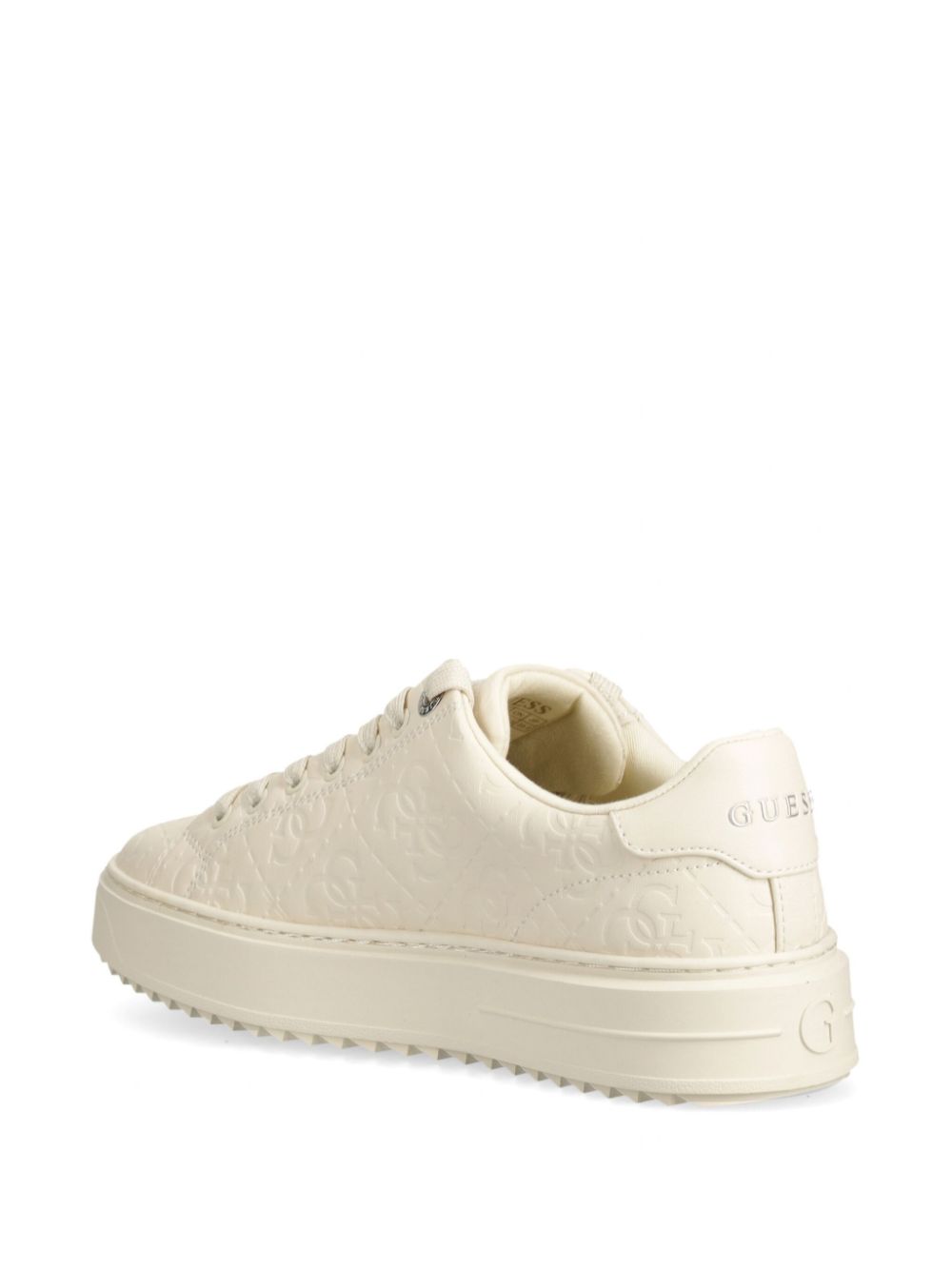 GUESS USA debossed-logo sneakers White