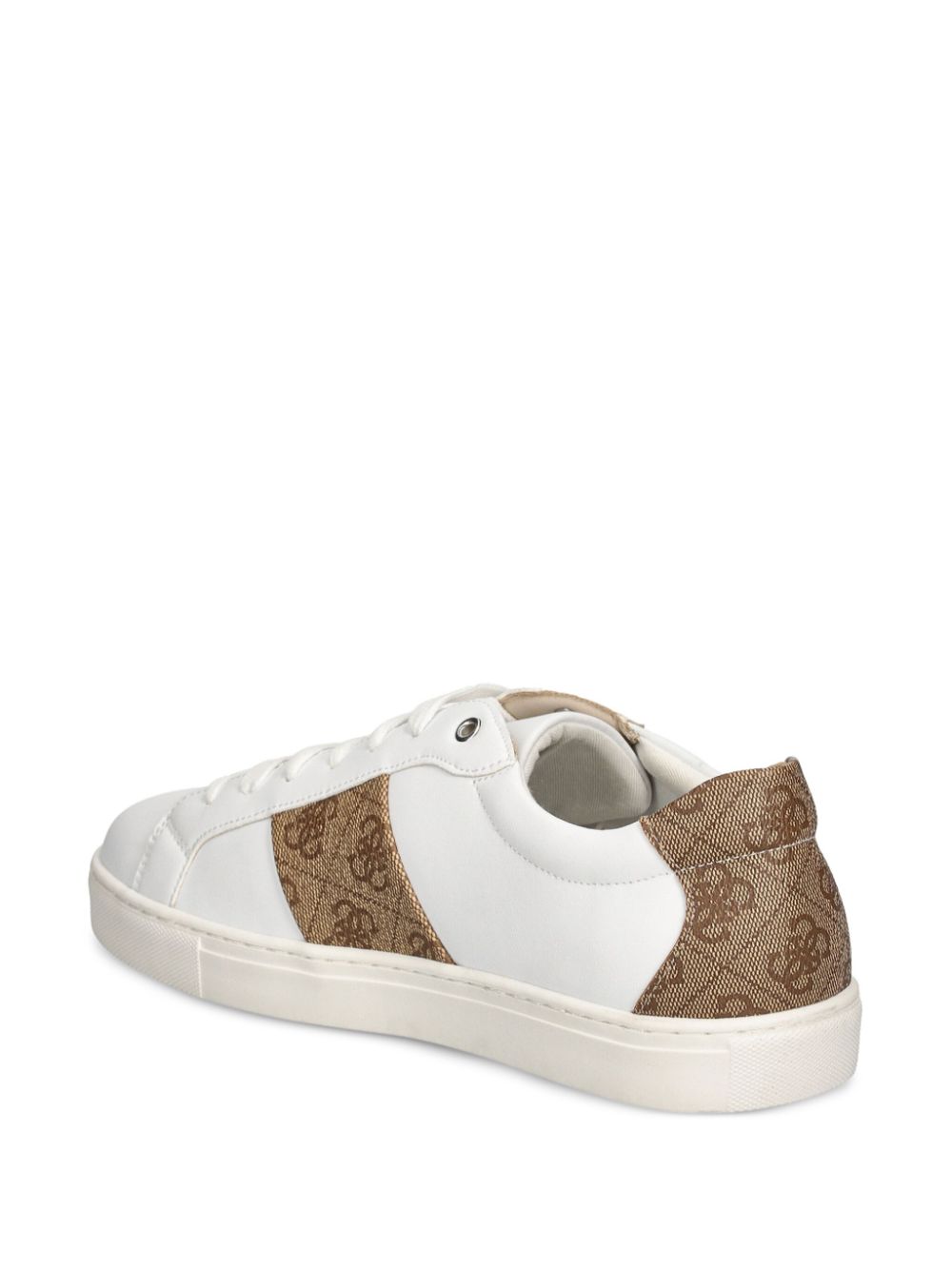 GUESS USA monogram-detail sneakers White