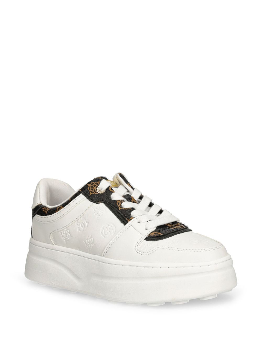 GUESS USA Sneakers met logopatroon - Wit