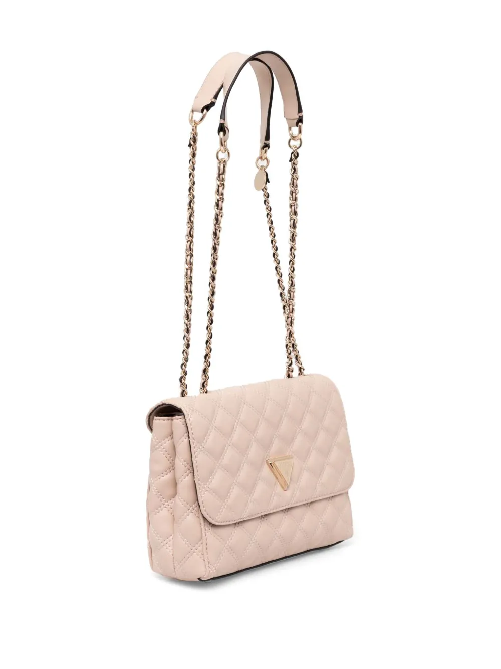 GUESS USA logo-plaque crossbody bag - Roze