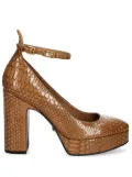 GUESS USA 125mm Themis pumps - Brown