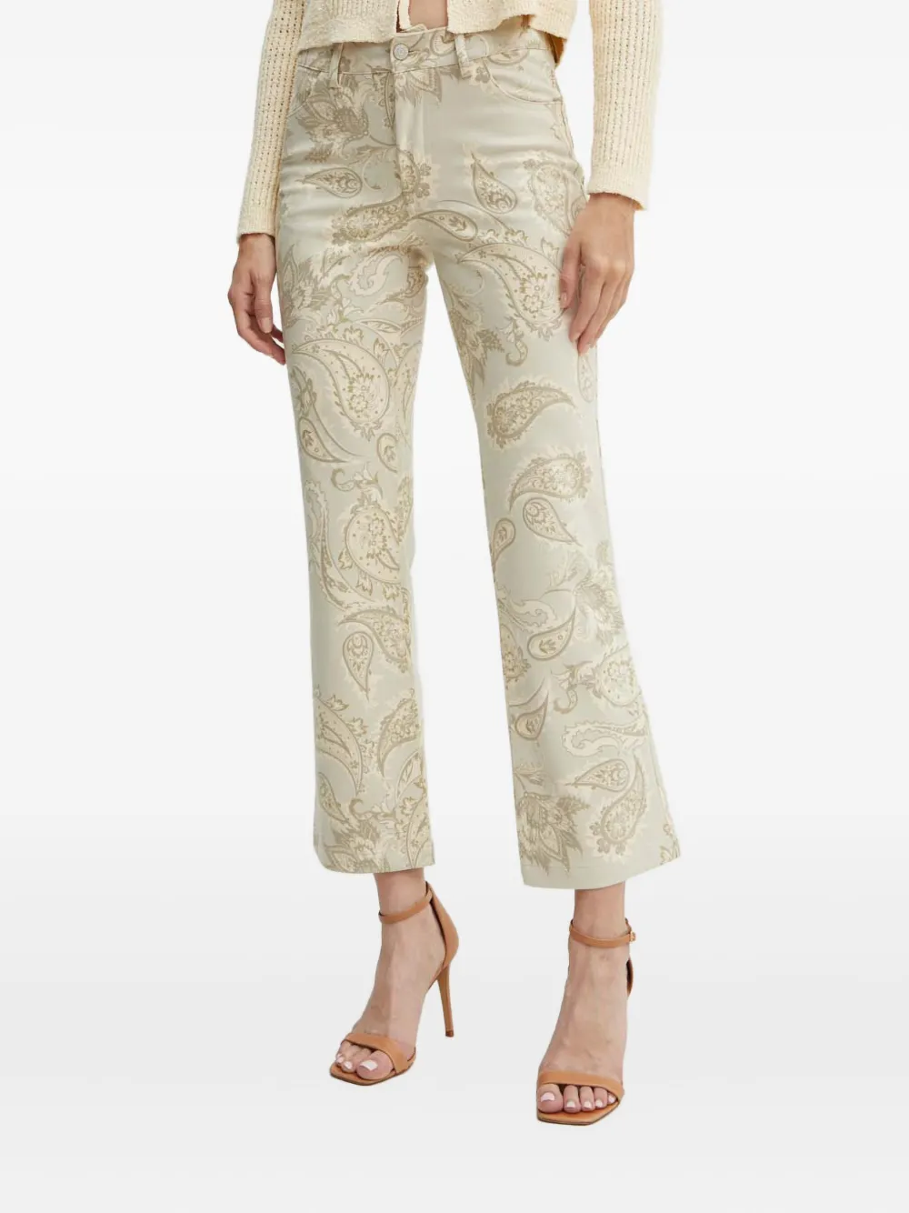 GUESS USA paisley trousers | Neutrals | Image 1