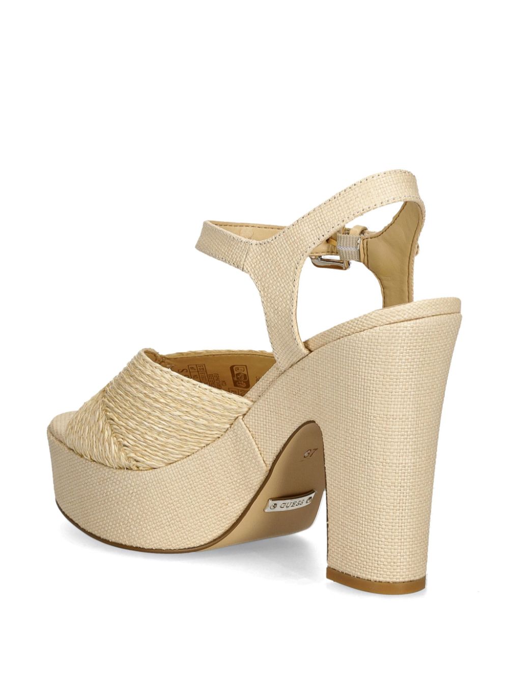 GUESS USA 120 mm Starla sandalen Beige