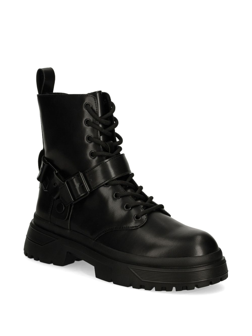 GUESS USA Pamela combat boots - Zwart