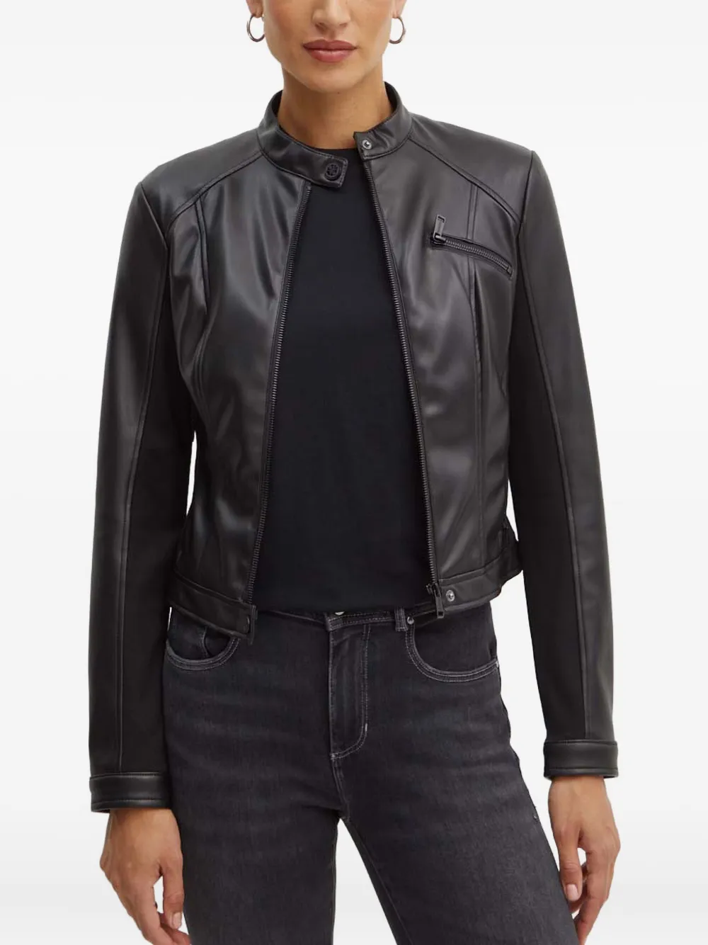GUESS USA chamarra con cierre | negro | Image 1