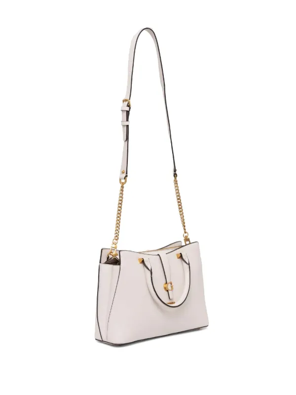 GUESS USA Kuba two way handbag women Polyurethane Polyester Cotton One Size Neutrals