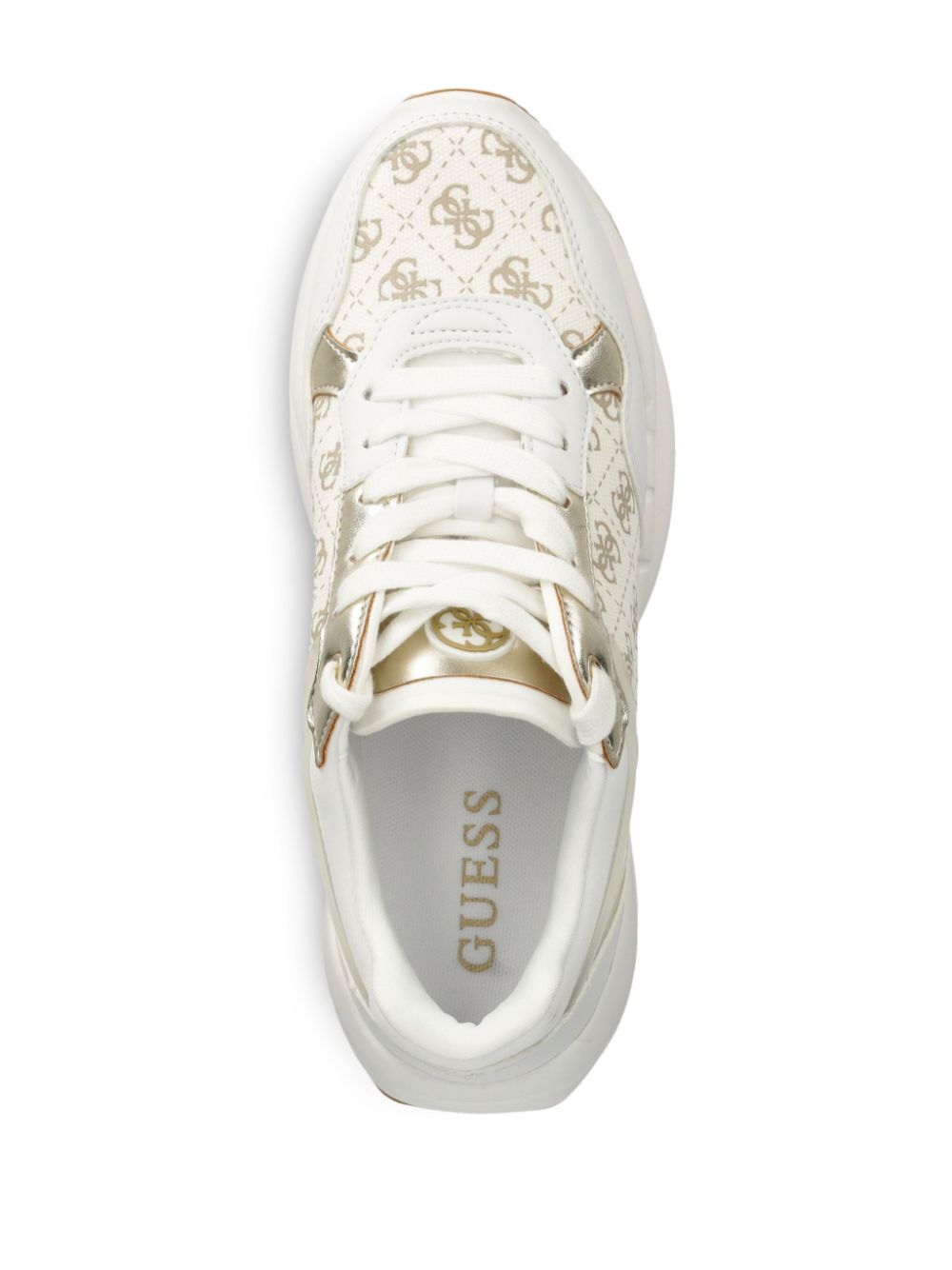 GUESS USA Samra sneakers Wit