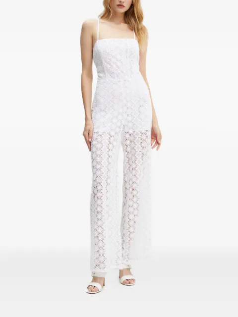 GUESS USA lace-embellished jumpsuit 