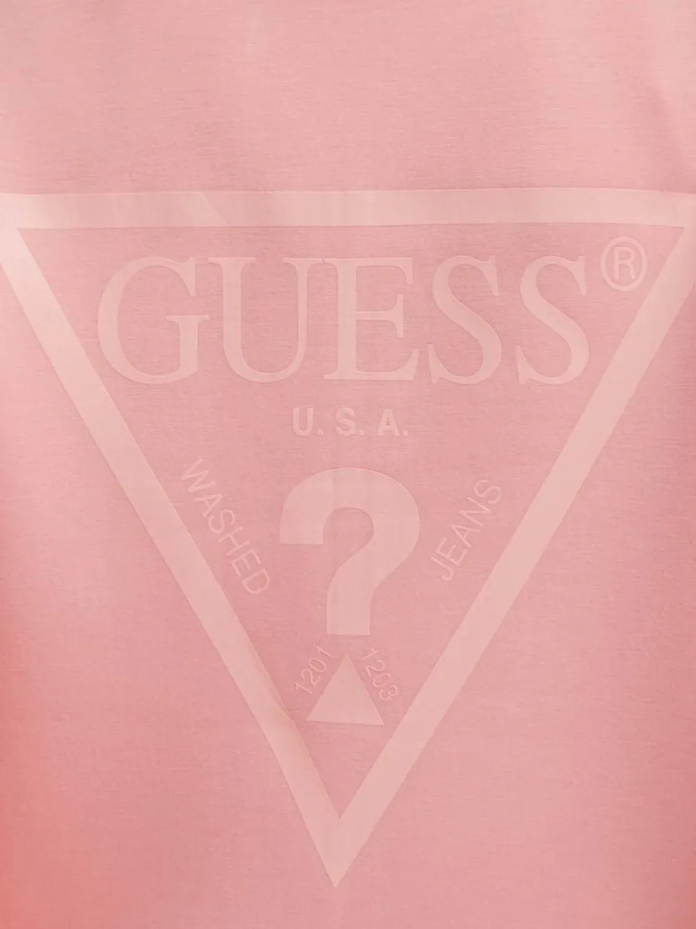 GUESS USA Hoodie met rits en lange mouwen Roze