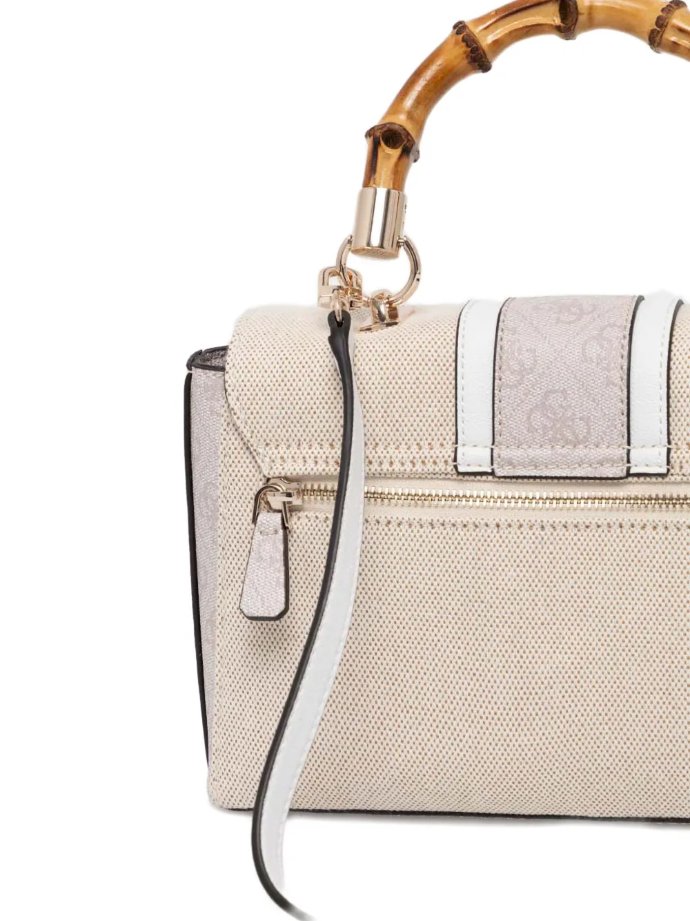 Kerima Bamboo-Handle Cross-Body Bag