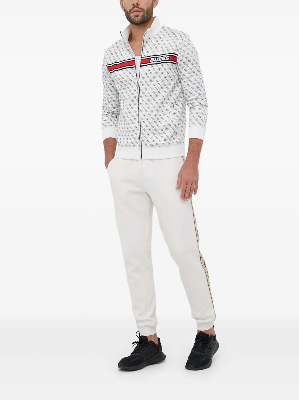 GUESS USA logo-tape track pants | Sweatpants | Image 2