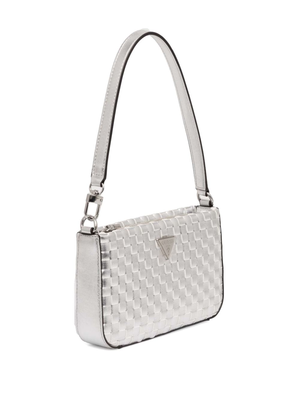 GUESS USA mini Twiller shoulder bag - Zilver