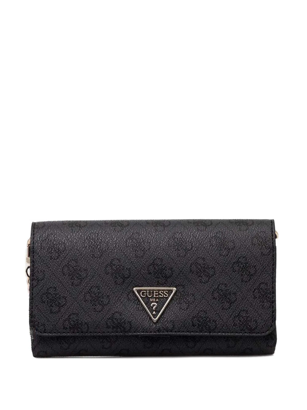 GUESS USA monogram clutch | Black | Image 1