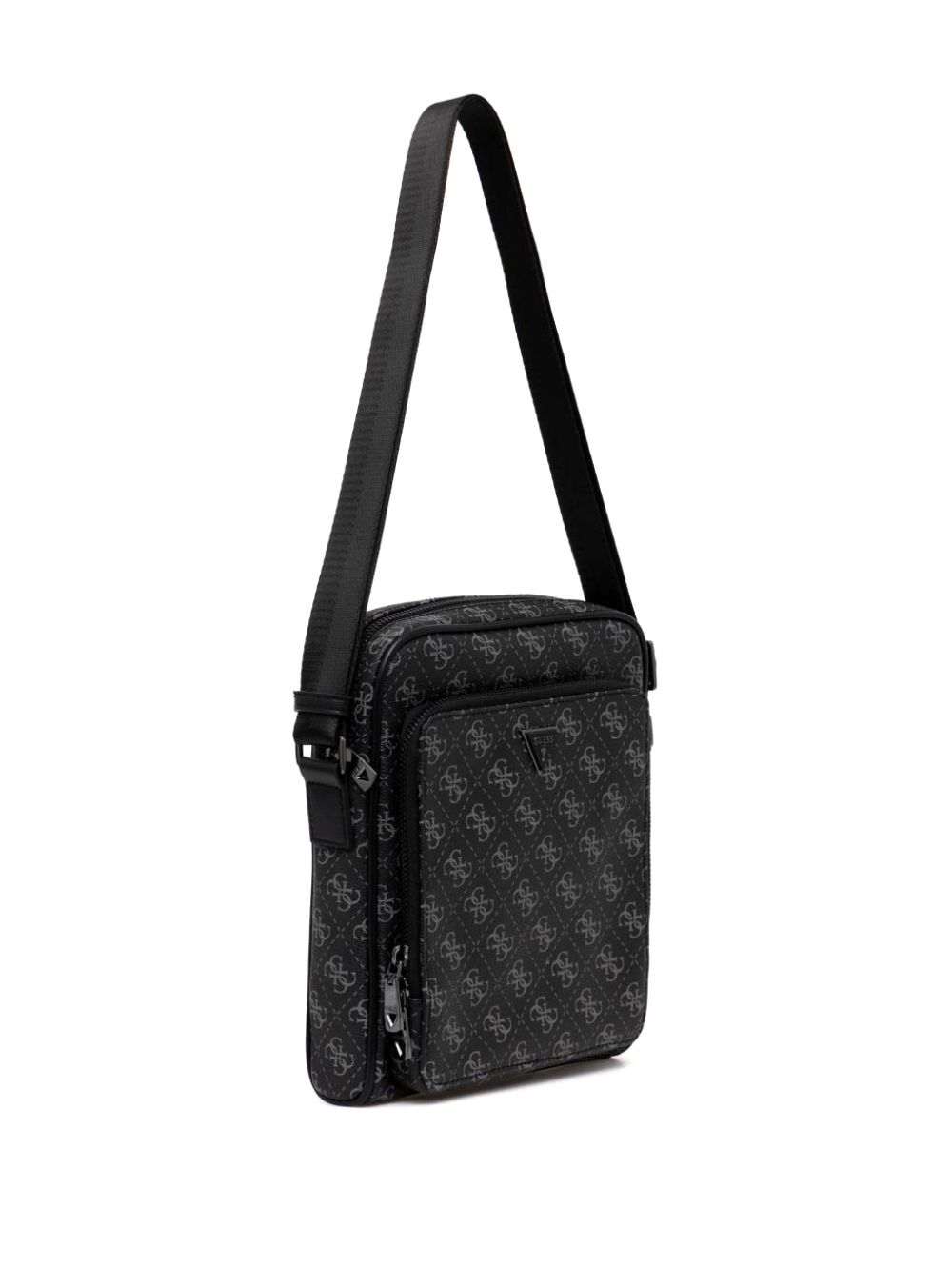 GUESS USA mini Milano 4G messenger bag - Zwart