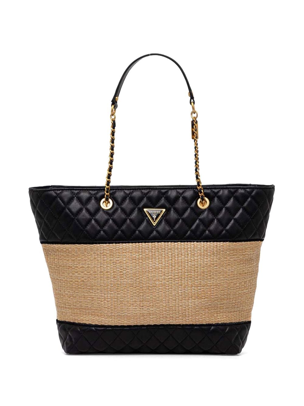 Shop Guess Usa Delfa Tote Bag In Black