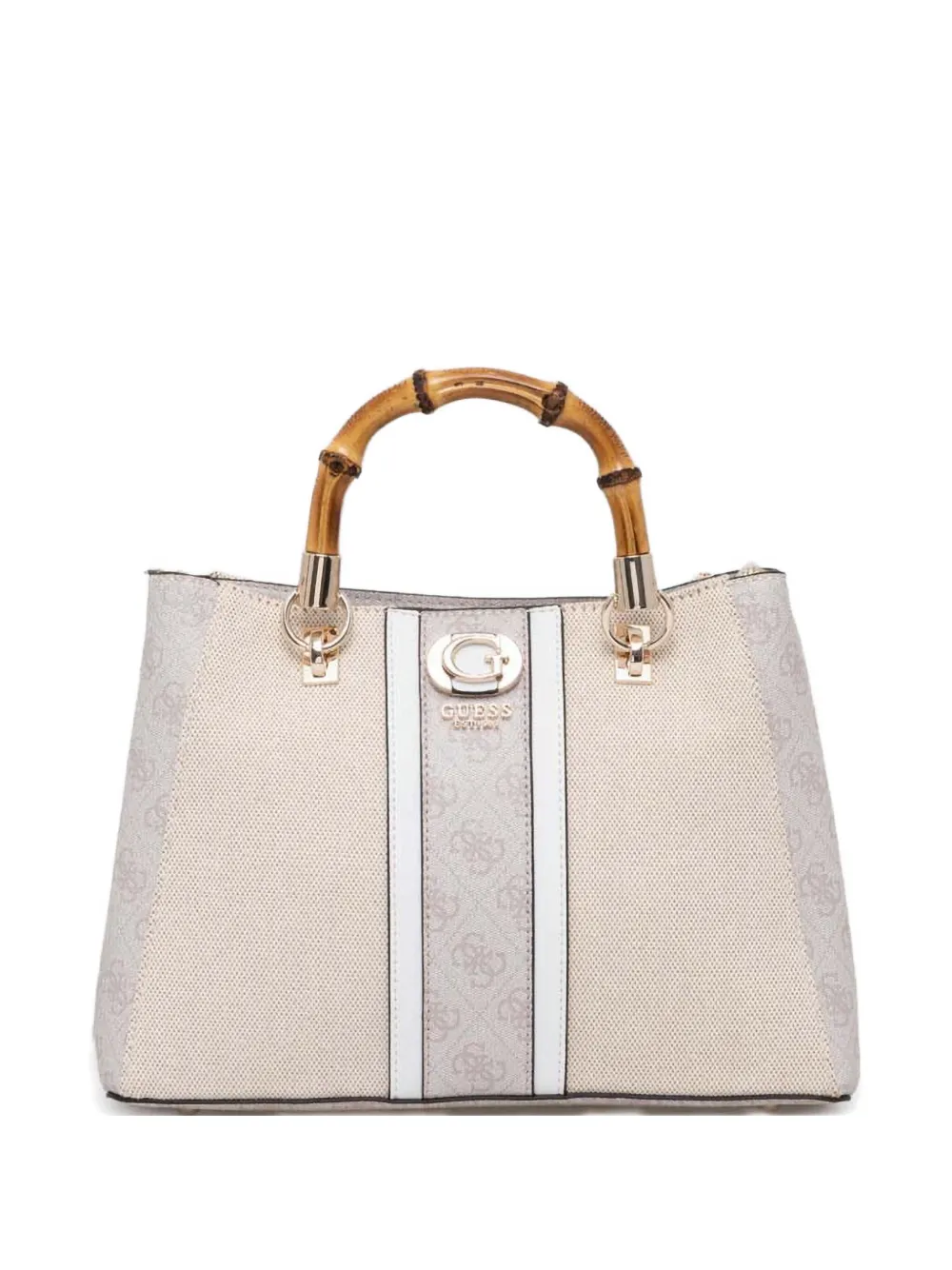 GUESS USA Kerima Bamboo shopper Beige