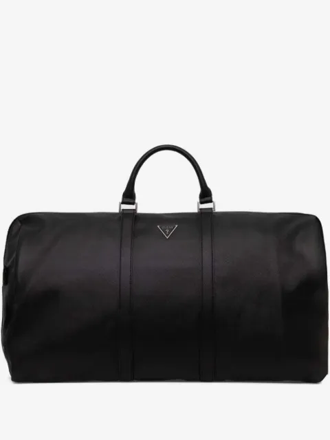 GUESS USA logo-plaque weekender bag