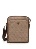 GUESS USA Vezzola Smart 4G cross body bag - Brown