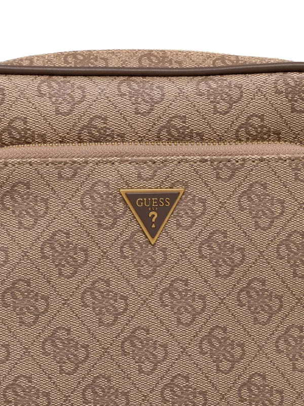 GUESS USA Vezzola Smart 4G Cross Body Bag | Brown | FARFETCH