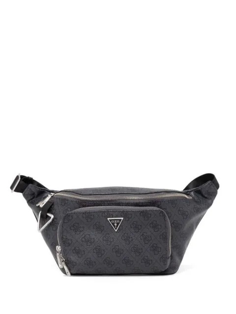 GUESS USA monogram-logo belt bag