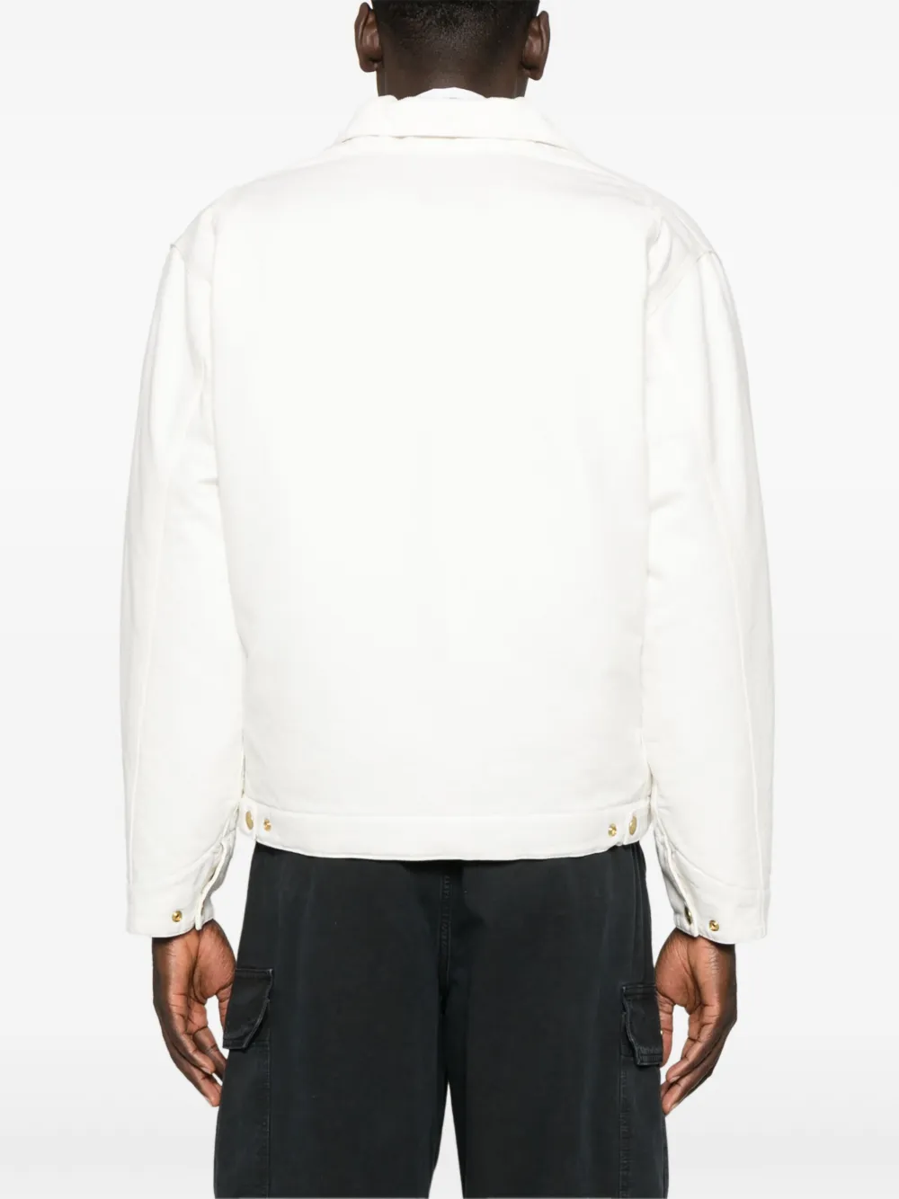 Carhartt WIP Jack met logopatch Wit