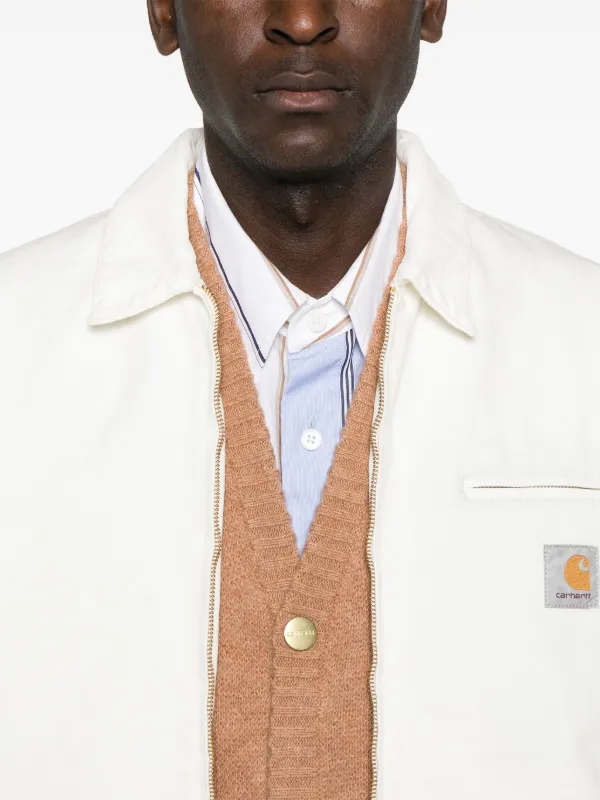 Carhartt jacket button up 2025