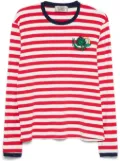 alessandro enriquez striped T-shirt - White