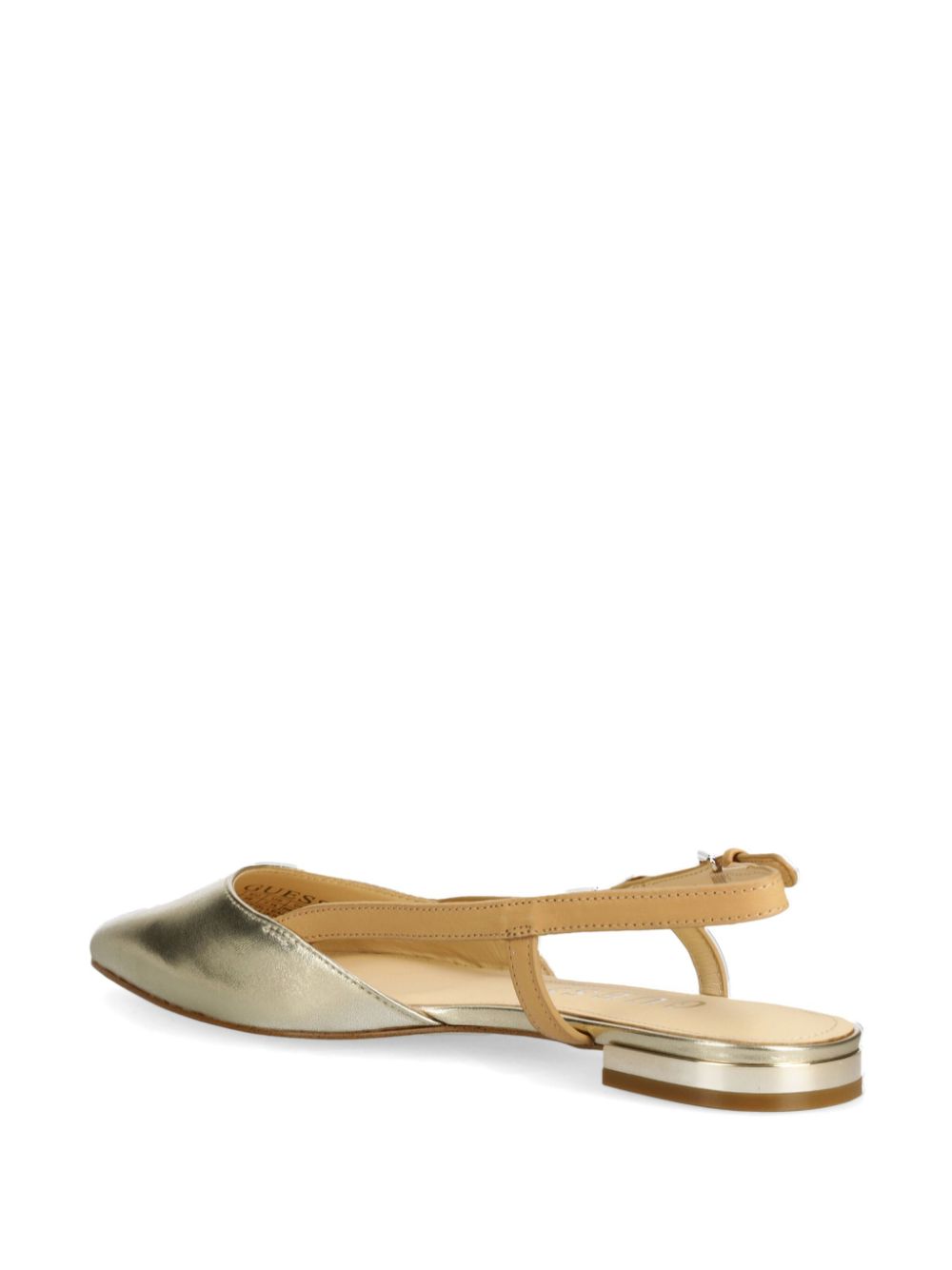 GUESS USA Follier ballerina's Goud