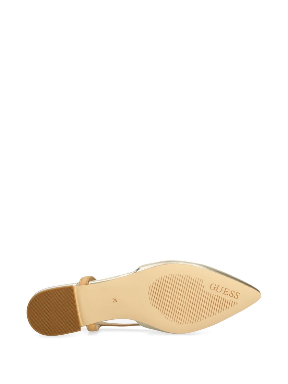 GUESS USA Follier ballerina's Goud