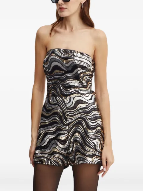 GUESS USA strapless playsuit