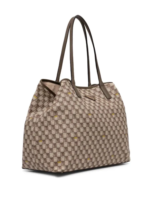 GUESS USA Large Vikky Tote Bag Neutrals FARFETCH IE