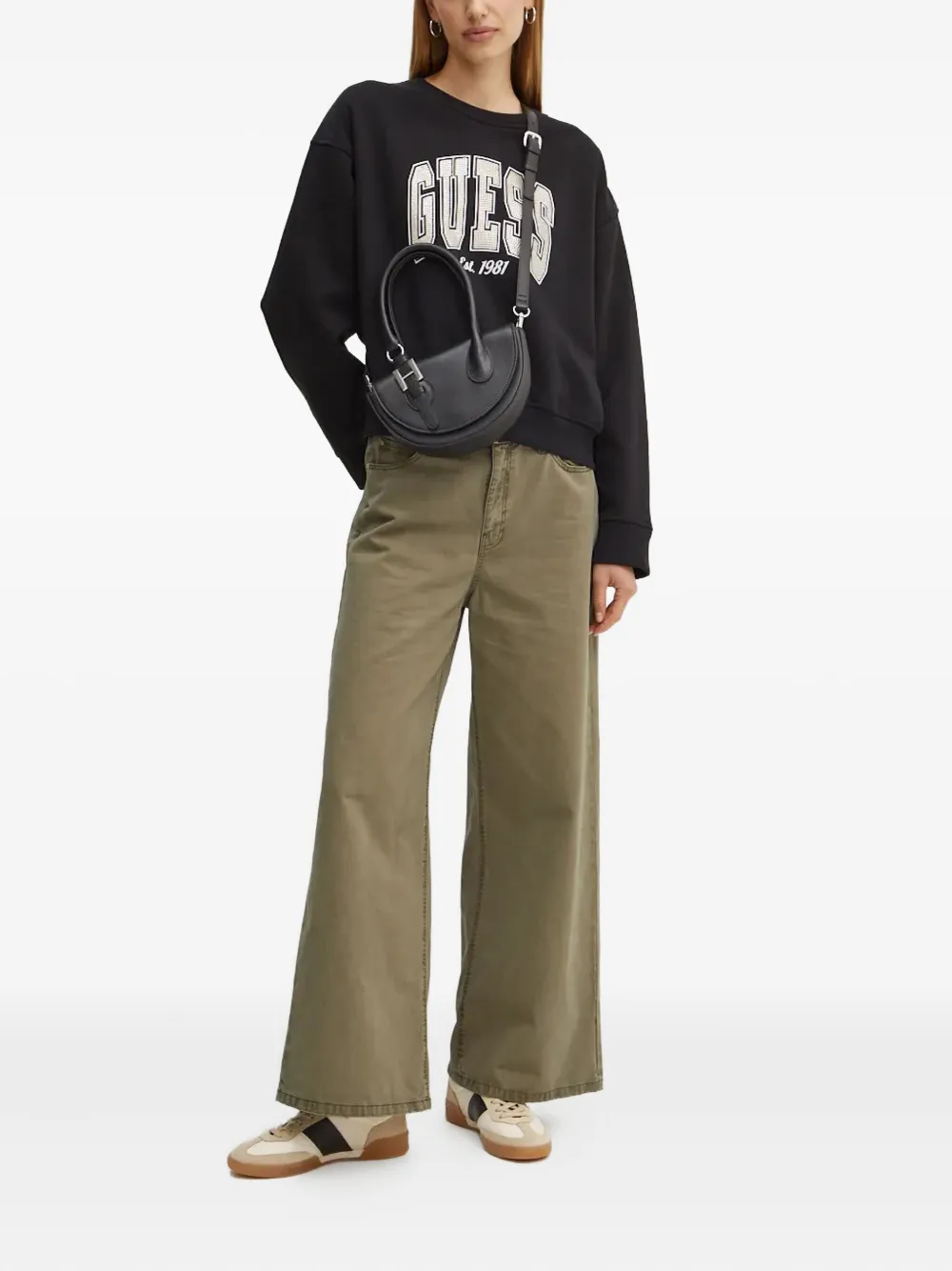GUESS USA Jeans met logo - Groen