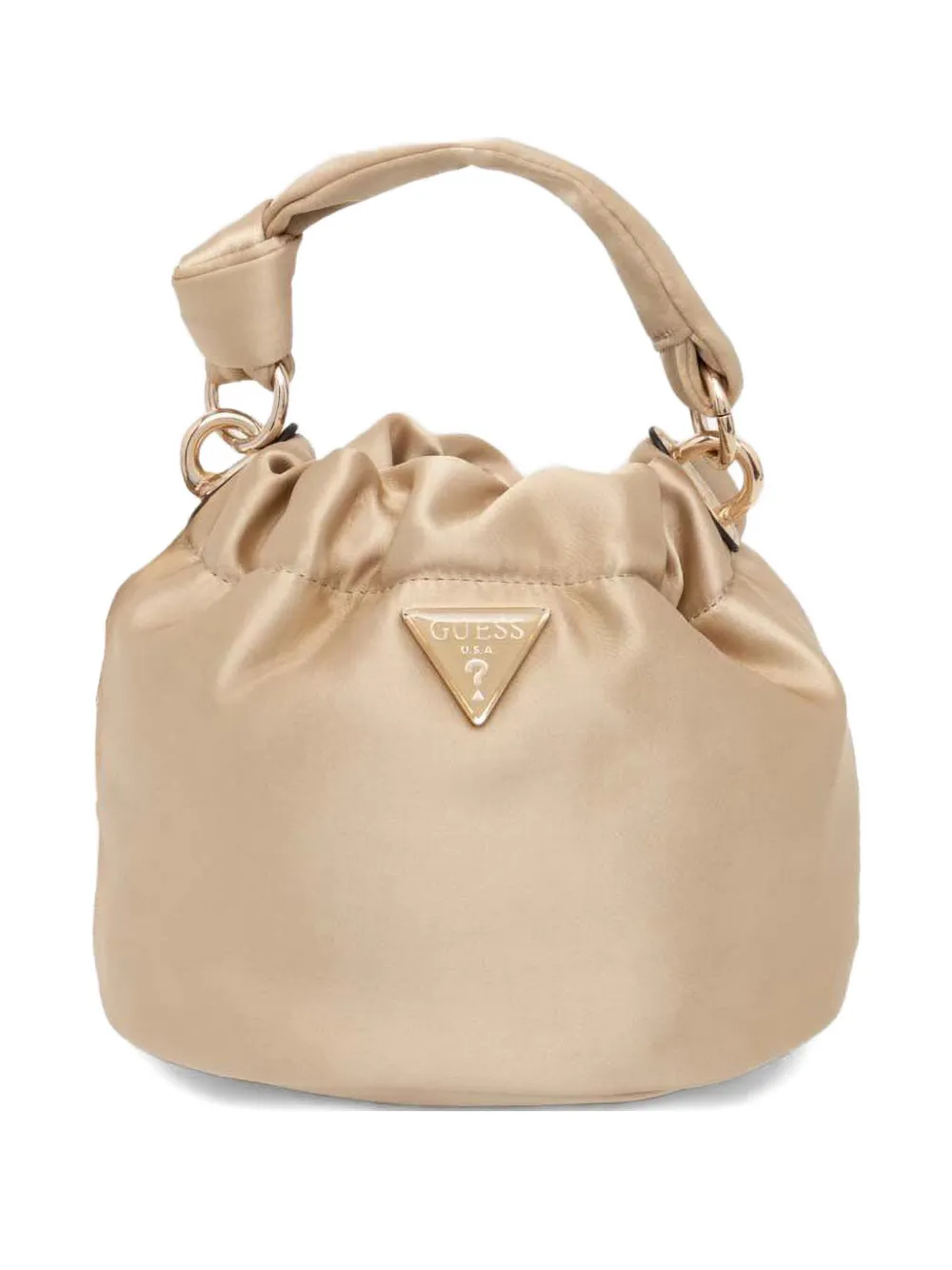 GUESS USA バケットバッグ - ゴールドトーン GUESS USA バケットバッグ - ゴールドトーン