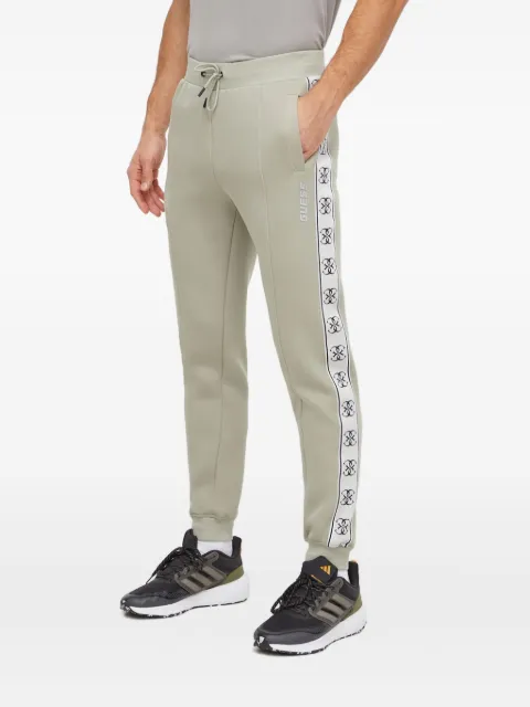 GUESS USA tape-detail track pants