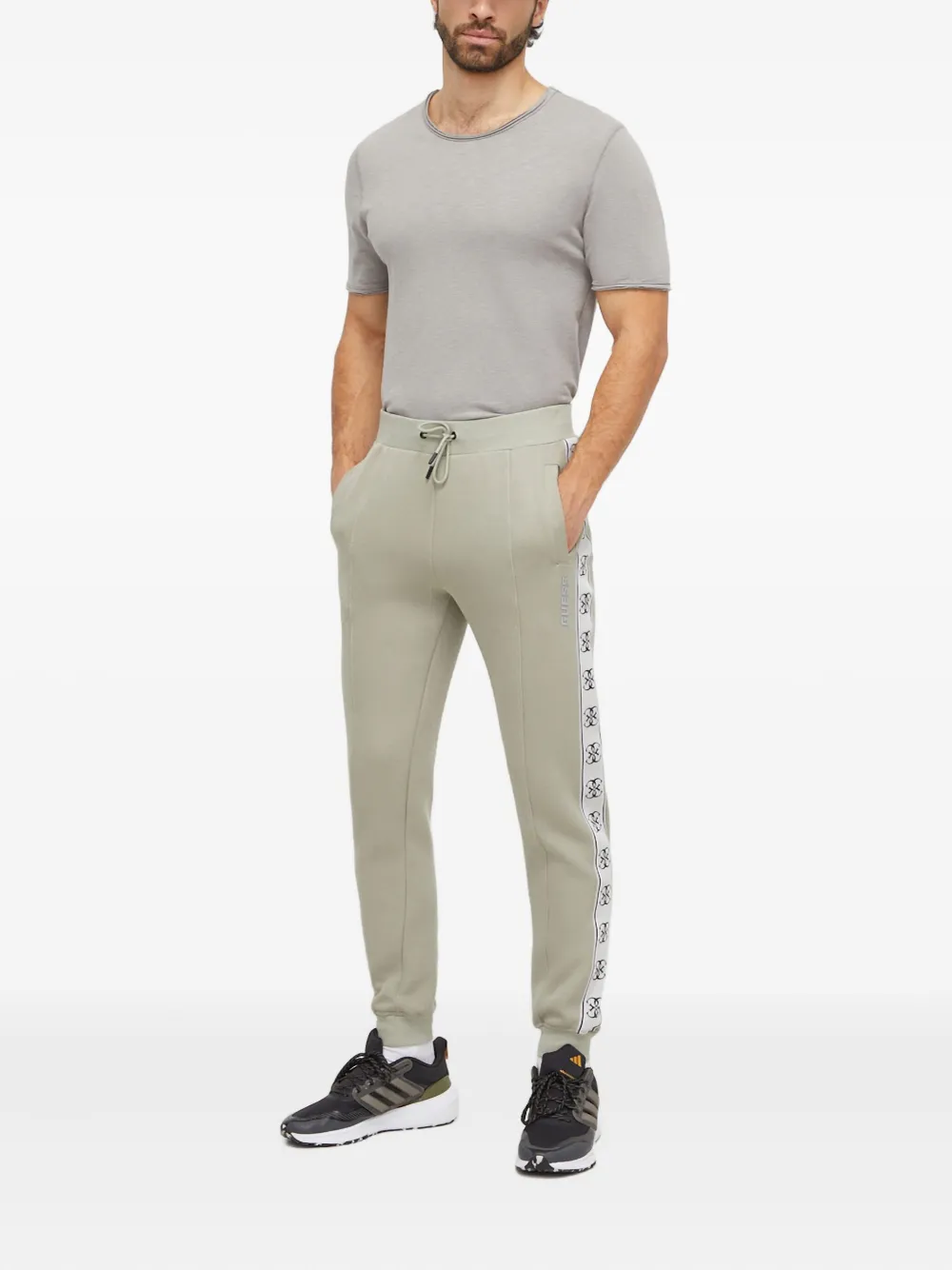 GUESS USA tape-detail track pants | Sweatpants | Image 2