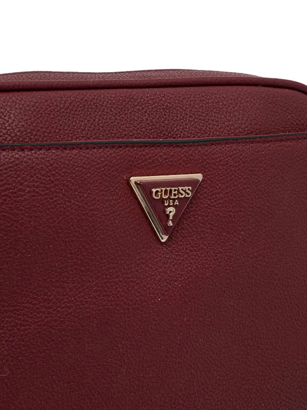 GUESS USA Meridian cross body bag women Polyurethane One Size Red