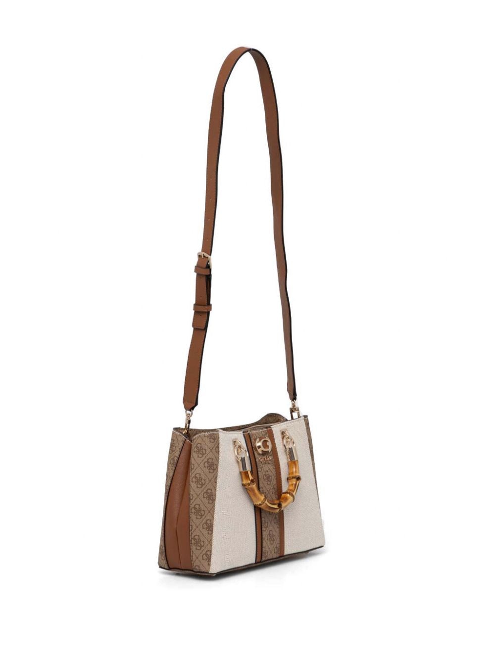 Shop Guess Usa Kerima Tote Bag In Brown