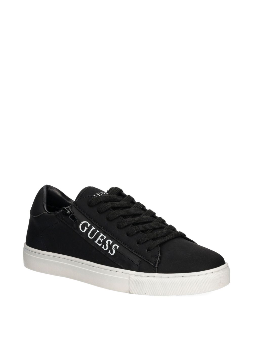 GUESS USA side-zip sneakers - Zwart