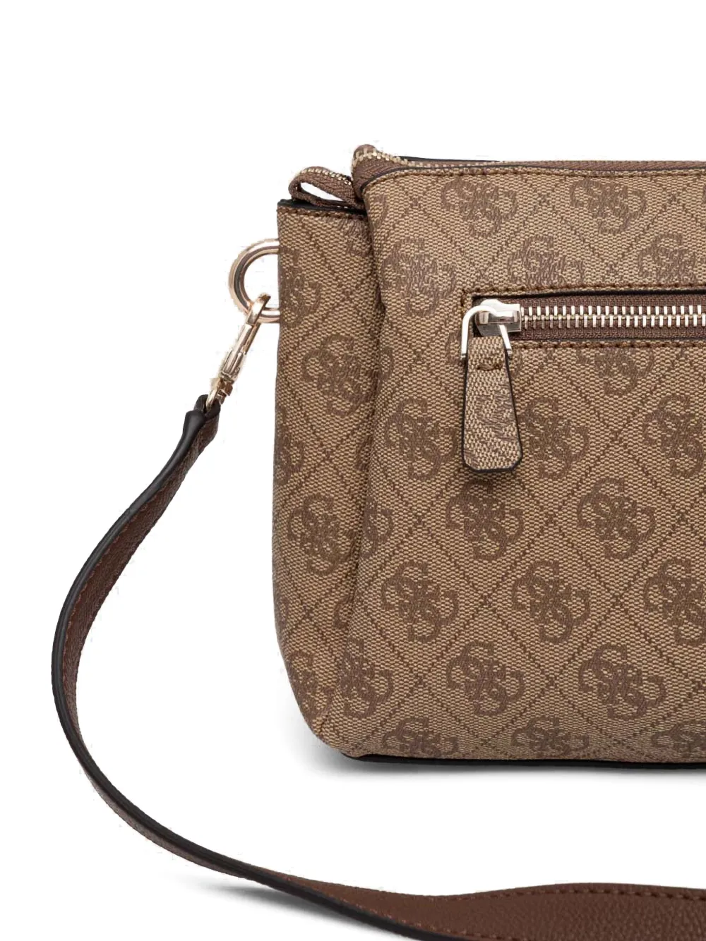 GUESS USA Noelle crossbodytas Bruin