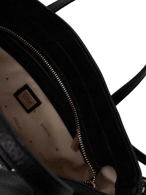 GUESS USA Mini Levia Satchel Bag | Black | FARFETCH GUESS USA Mini Levia Satchel Bag | Black | FARFETCH