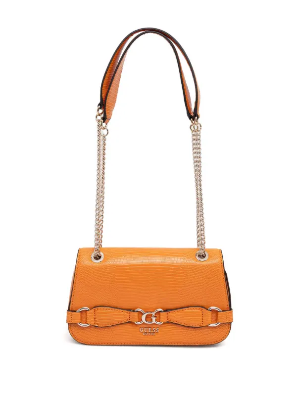 GUESS USA Arlena Cross Body Bag Orange FARFETCH OM