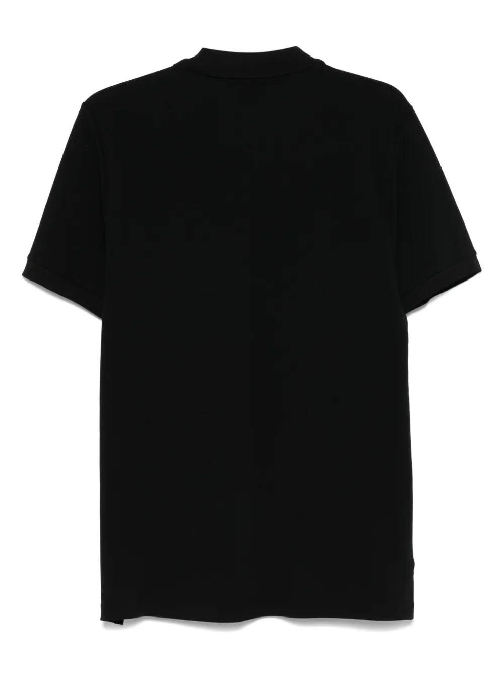 Moschino Poloshirt met geborduurd logo Zwart