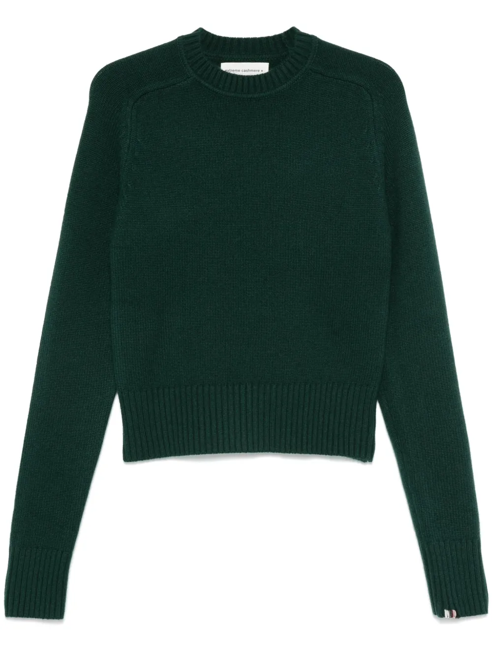 Extreme cashmere N°80 Glory trui Groen