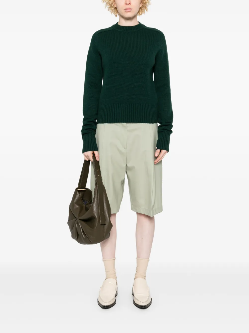 extreme cashmere N°80 Glory trui Groen