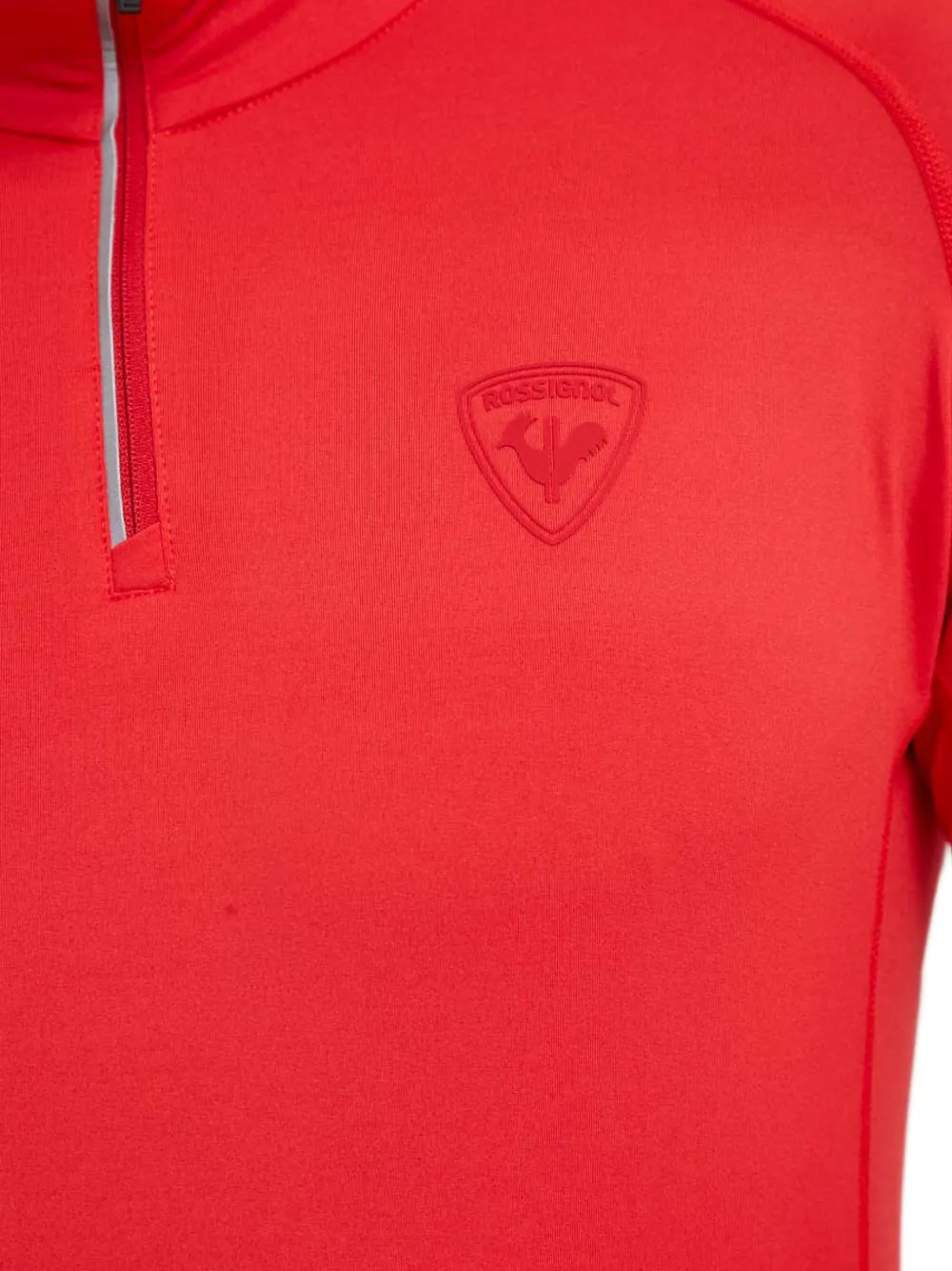 Half-Zip Turtleneck Top