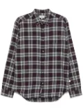 Woolrich plaid-check shirt - Grey