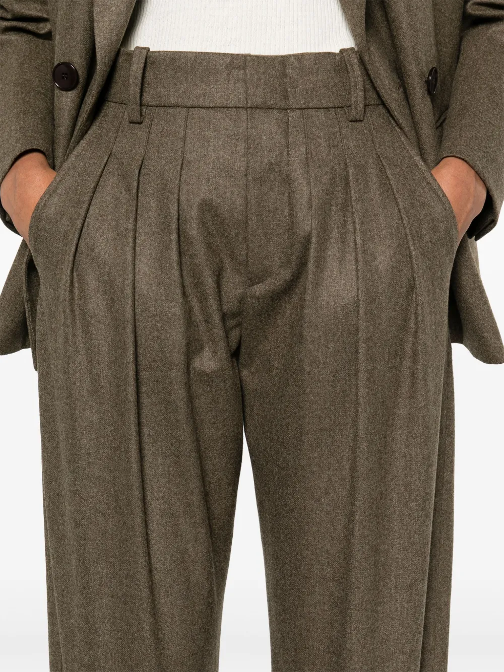 ISABEL MARANT Casile broek Bruin