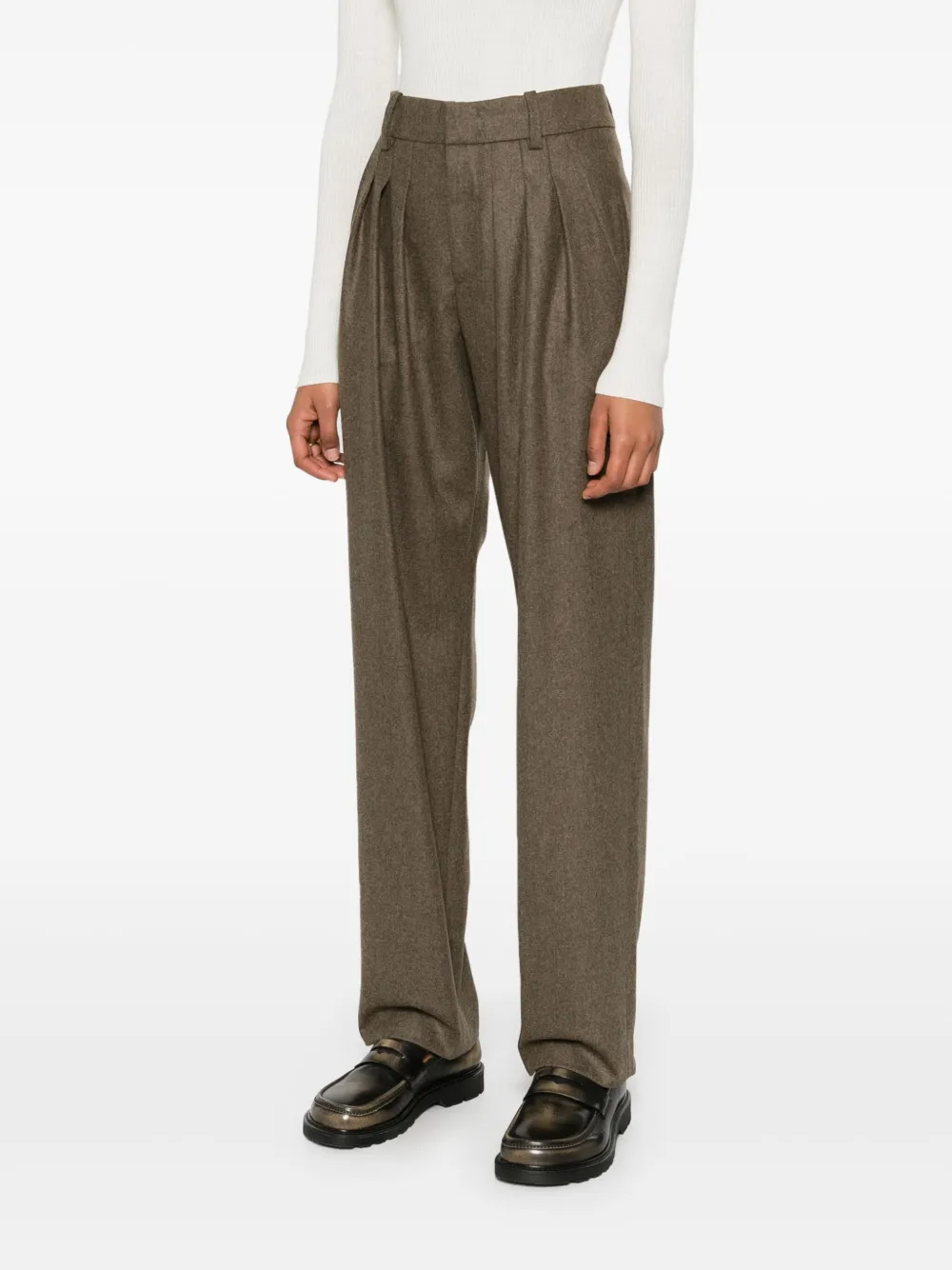 ISABEL MARANT Casile broek Bruin